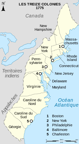 13 colonies 1775