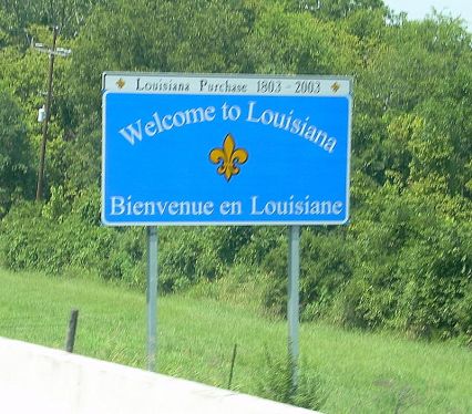 bienvenue en Louisiane